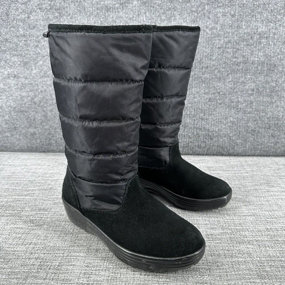 Skechers Adventure Quilted Tall Boots Womens Sz 9 Thinsulate‎ 200g Waterproof